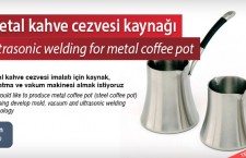 Metal kahve cezvesi kaynağı