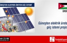 Güneşten elektrik üreten güç istemi projesi
