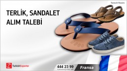Fransa, Terlik sandalet alım talebi
