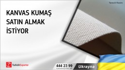 Ukrayna, Kanvas kumaş satın almak istiyor