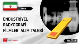 İran, Endüstriyel radyografi filmleri alım talebi
