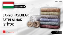 Macaristan, Banyo havluları satın almak istiyor