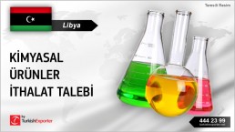 Libya, Kimyasal ürünler ithalat talebi