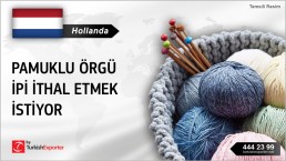 INTERESTED IN COTTON KNITTING YARN FOR NETHERLANDS