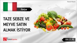 FRESH VEGETABLES AND FRUITS INQUIRY FROM ITALY