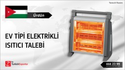 DOMESTIC ELECTRICAL HEATERS TO IMPORT TO JORDAN