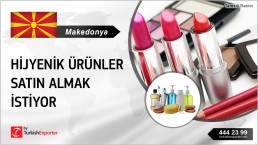 IMPORT PERSONAL HYGIENE PRODUCTS IN MACEDONIA