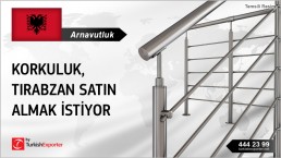 STAINLESS STEEL RAILINGS PURCHASE INQUIRY RFQ FROM ALBANIA