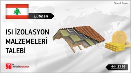 THERMAL INSULATION MATERIALS REQUESTED FOR LEBANON MARKET