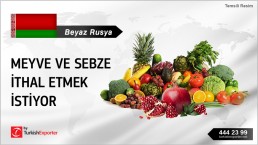 FRUITS AND VEGETABLES IMPORT INQUIRY FROM BELARUS