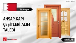 ENQUIRY FOR WOODEN DOORS REQUIRED FROM BAHRAIN
