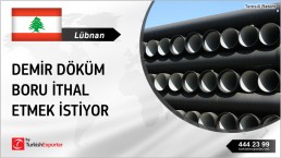 DUCTILE IRON PIPES PURCHASING INQUIRY FROM LEBANON