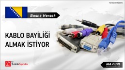 AUDIO CABLES IMPORT INQUIRY FROM BOSNIA AND HERZEGOVINA