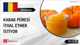CANNED PUMPKIN PUREE IMPORT INQUIRY FROM ROMANIA