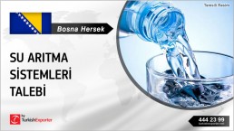 DOMESTIC WATER TREATMENT PACKAGES REQUEST IN BOSNIA AND HERZEGOVINA