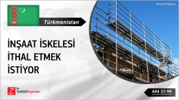 SCAFFOLDING WHOLE SYSTEM ORDERING FROM TURKMENISTAN