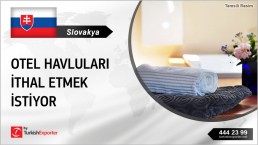 HOTEL TEXTILE PRODUCTS TOWELS REQUIRED IN SLOVAKIA