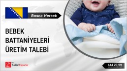 QUOTATION OF BABY BLANKETS FROM BOSNIA AND HERZEGOVINA