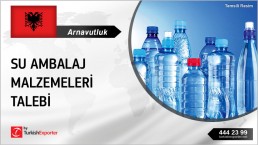 WATER PACKAGING PRODUCTS NEEDED IN ALBANIA
