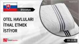 HOTEL TEXTILE PRODUCTS TOWELS REQUIRED IN SLOVAKIA