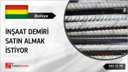 CORRUGATED STEEL BARS REBARS TO EXPORT FROM TURKEY TO BOLIVIA