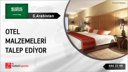 HOTEL FURNITURE ALL KINDS EXPORT FROM TURKEY TO SAUDI ARABIA