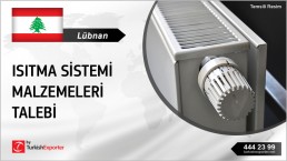 HEATING SYSTEM PRODUCTS TO IMPORT FROM TURKEY TO LEBANON