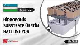 UZBEKISTAN TO IMPORT HYDROPONIC SUBSTRATES PRODUCTION EQUIPMENT FROM TURKEY