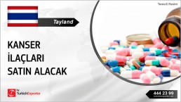 THAILAND INTERESTED IN ONCOLOGY AND PHARMACEUTICALS TO IMPORT FROM TURKEY
