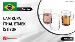 GLASS MUGS CUPS ASKED TO IMPORT TO BRAZIL