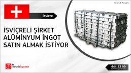 Aluminium Ingots 99% 108tons buying RFQ from Switzerland