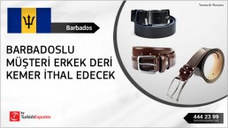 Genuine Leather Belts wholesale purchasing inquiry from Barbados