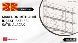 Scaffolding systems and parts to import to Macedonia