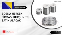 Request For Quote Lead wire 15000kg – Bosnia and Herzegovina