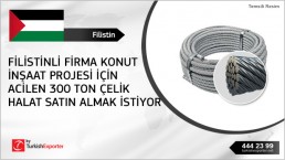 Urgent Rfq For 300 Tons Steel Rope from Palestine