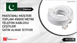 Cables buying inquiry from Pakistan