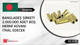 Empty bullet shells buying – Bangladesh