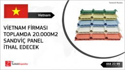 Import of sandwich panel to Vietnam