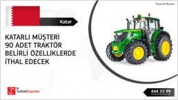Agricultural tractors importing to Qatar