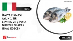 Sea bass and sea bream – Italy importing