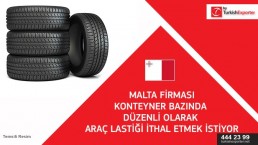 Tires importing request – Malta