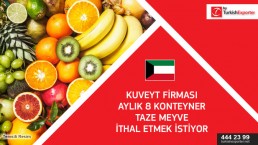 Fresh fruits to import to Kuwait