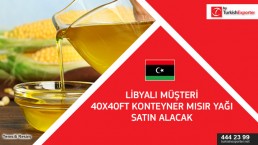 Request for Corn oil – Libya
