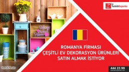 Home decoration items – importing to Romania