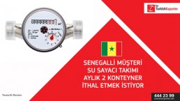 Water meters import to Senegal