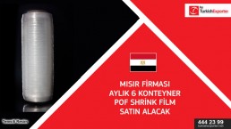 Polyolefin shrink film importing to Egypt