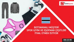 Sportswear Importation Enquiry to South Africa