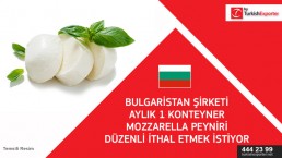 Shredded mozzarella – purchasing – Bulgaria