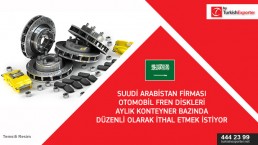Brake parts importing – Saudi Arabia