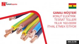 I’m looking for cables and wires that can be used for houses in Ghana.